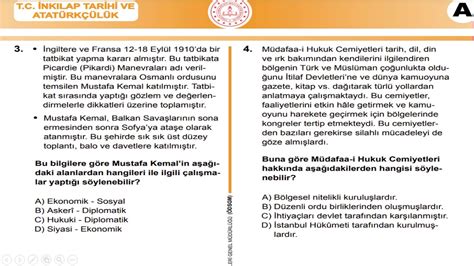 Türk eğitim tarihi çıkmış sorular